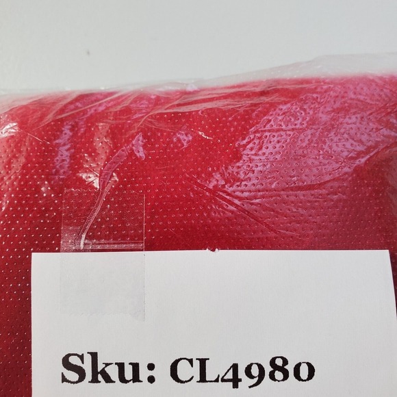 Hanna Andersson Womens Velour Short Sleeve Tee Size Medium Red Soft Holiday Cozy - Picture 10 of 10